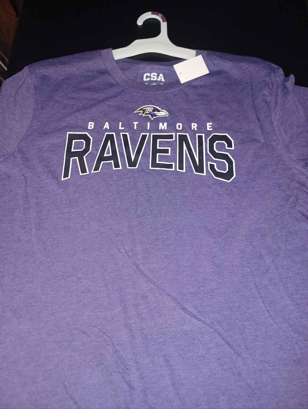 Baltimore Ravens Shirt Size XL Purple Extra Large New With Tags